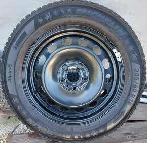 Orig.zimná sada VW - 5x112 r16 + Michelin 205/60 r16 - 2