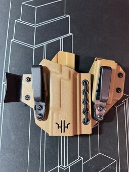 Heckel holsters AIWB coyote 100% stav glock 19 - 2