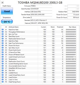 Externý HDD Toshiba Portable Storage 2TB - 2