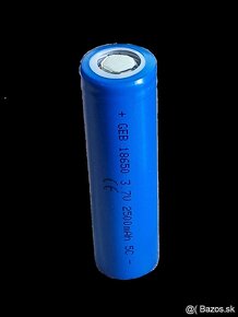 Li-ion GeB 18650 2500mAh 5C akumulátor - 2