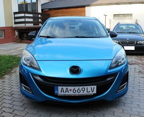 • MAZDA 3 2.0i GTA, 111 kW, benzín, 6-st. manuál, r.v.2010 • - 2