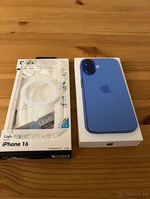 Predám iPhone 16 128 GB Ultramarine - 2