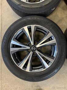 hliníkové disky nissan r18, letné pneumatiky 225/60r18 - 2