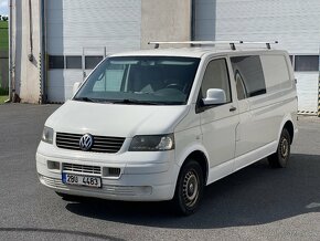 ⭐Volkswagen Transporter LONG 5 míst 1.9 TDi 77kW r.v. 2004⭐ - 2