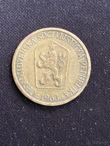 1 koruna 1963 - 2