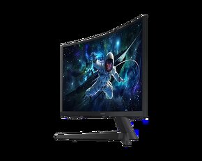 27" Samsung Odyssey Gaming monitor G55C QHD 165Hz, zakrivený - 2