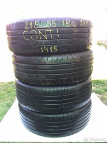 215/55 r18 letné CONTINENTAL 98V - 2