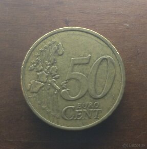 50 euro cent Grécko 2002 "F" - 2