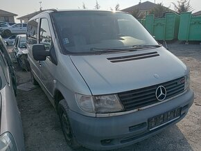 Lacno rozpredám na NÁHRADNÉ DIELY Mercedes Vito W638 - 2