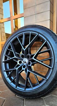 alu disky 5x112 r21 pre MB GLC AMG + 265/40 r21 zimné - 2