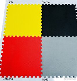 Podložka puzzle farebná podlaha 60x60x1,2cm - 2