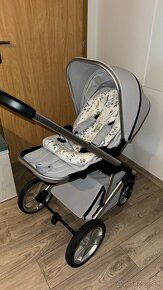 Dvojkombinovany kočík Moon Style + vajíčko Cybex - 2