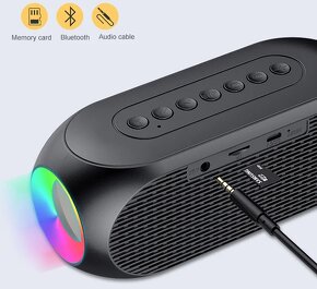 (IHNEĎ) Bluetooth rádio s reproduktorom, čierne - 2