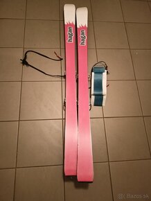 Predám detské skialpy 147cm + pásy - 2