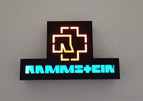 Lightbox Rammstein (podsvietený obrázok) - 2