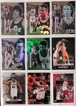 Kartičky NBA - Legendy NBA - 110 ks - 2