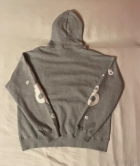 Sp5der beluga grey hoodie - 2