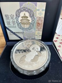 Strieborná minca panda 2020 - 1kg - 2