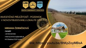 IBA U NÁS Investičná príležitosť- pozemok v novovybudovanej  - 2