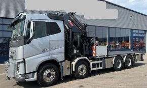 8989 Volvo FH 16.750 - 8x4 – Valník + HR-Hiab 85 t/m – EURO - 2