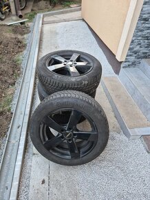 Hlinikove disky 5x112 R17  pneu 215/55 R17 - 2