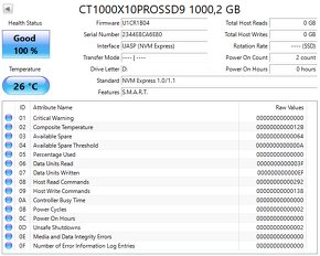 Externý SSD disk Sandisk / WD / Crucial / Intenso 1TB - 2