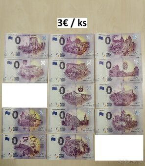 0 Eur bankovky - 2