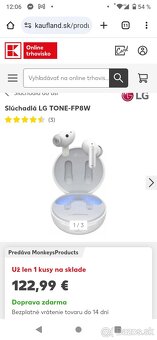 Štuple LG Tone Buds - 2