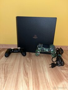 Playstation 4 PRO 1000GB + 2 ovládače - 2