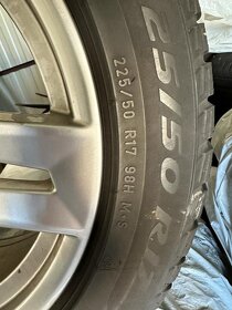 Zimná sada 5x112 R17 + Pirelli 225/50 R17 - 2