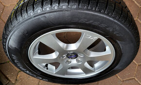 alu R17 5x108, senzory, zimné pneu 235/65, orig. Volvo XC60 - 2