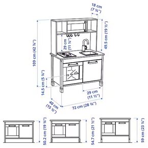 Nová Detská kuchynka Ikea Duktig - 2