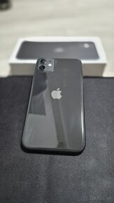 iPhone 11, 64GB, čierny + krabica – prvý majiteľ, dobrý stav - 2