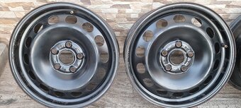 Predám plechove disky 5x112r16 et48 J6,orginal VW - 2