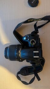 Nikon D5000 s 2 objektívmi, brašňou a filtrami - 2