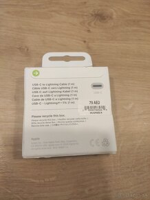 Apple Lightning to USB-C 1m napájací kábel - 2