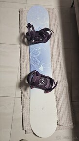 Dámsky snowboardový set 148 cm s topánkami - 2