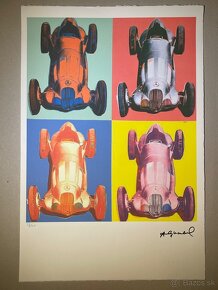 Andy Warhol "Mercedes-Benz" Limitovaná edícia_Certifikát - 2