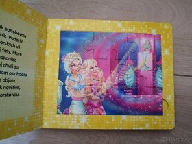 Poskladaj si rozprávku Barbie kniha s puzzle - 2