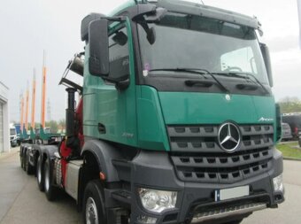 Mercedes-Benz Arocs 3358 L 6x6 s hydr. rukou / lesovoz - 2