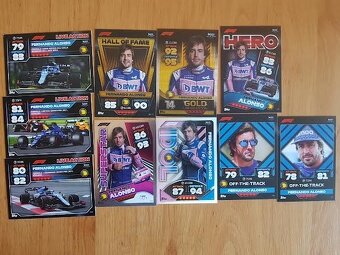 Karty,krtičky F1 Topps turbo attax 2022.. - 2