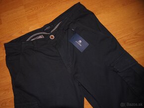 Gant pánske krátke nohavice kapsáčové tmavomodré - 2