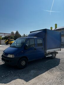 Peugeot Boxer s plachtou - 2