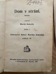 staré knihy (váčšina vydaná v rokoch od 1873 do 1925 - 2