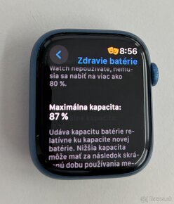 Apple Watch 7 45mm modry hlinik - 2