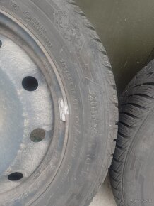 Predám 6 pneumatik zimné 205/55r16-91v - 2