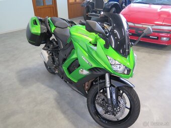 Kawasaki Z1000SX, kufry, 2014 - 2