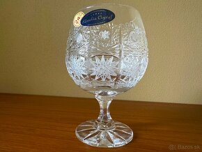 Sada pohárov na brandy z krištáľového skla (NOVÉ) - 2