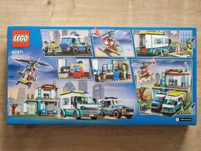 Lego City 60371 Zásahová centrála (Emergency Vehicles HQ) - 2