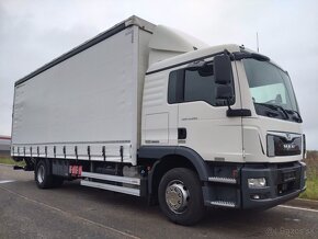 MAN TGM 15.290 EURO 6 - 15.5t - Lůžko - 18 Europalet - ČELO - 2